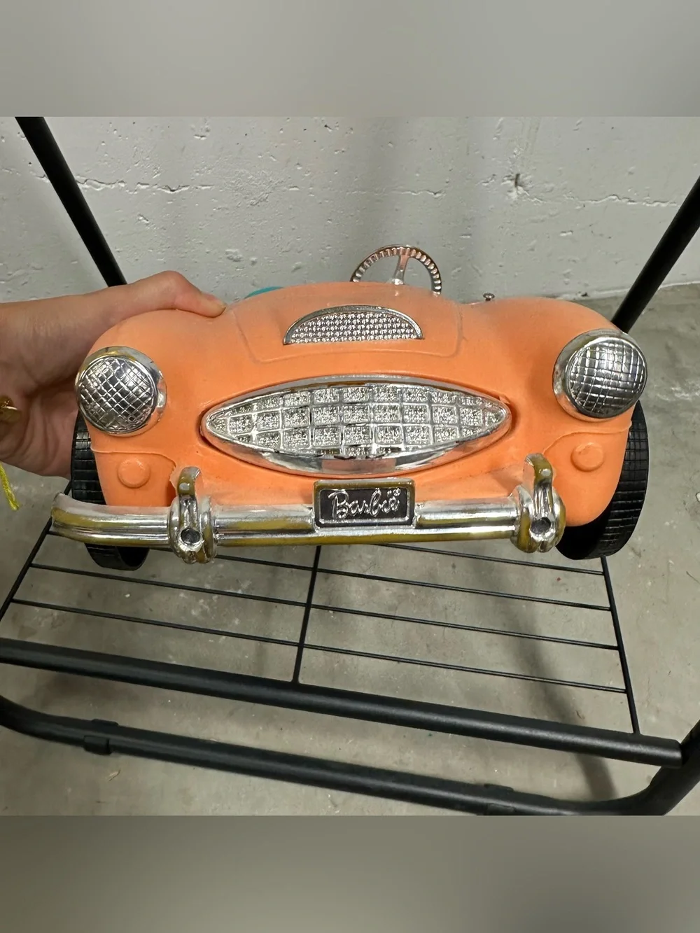 VTG 1962 Barbie Irwin Austin Healy Convertible Mattel No Windshield
